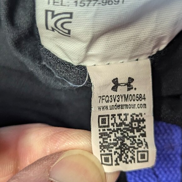 Under Armour Size Small Black and Purple Running Shorts - Picture 10 of 15